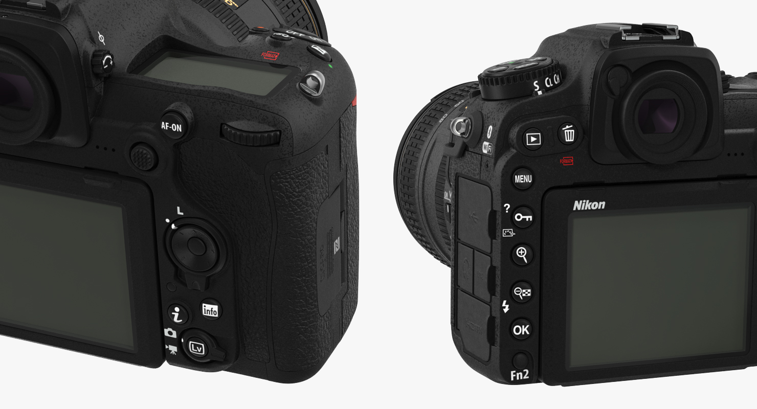 3D model Nikon D500
