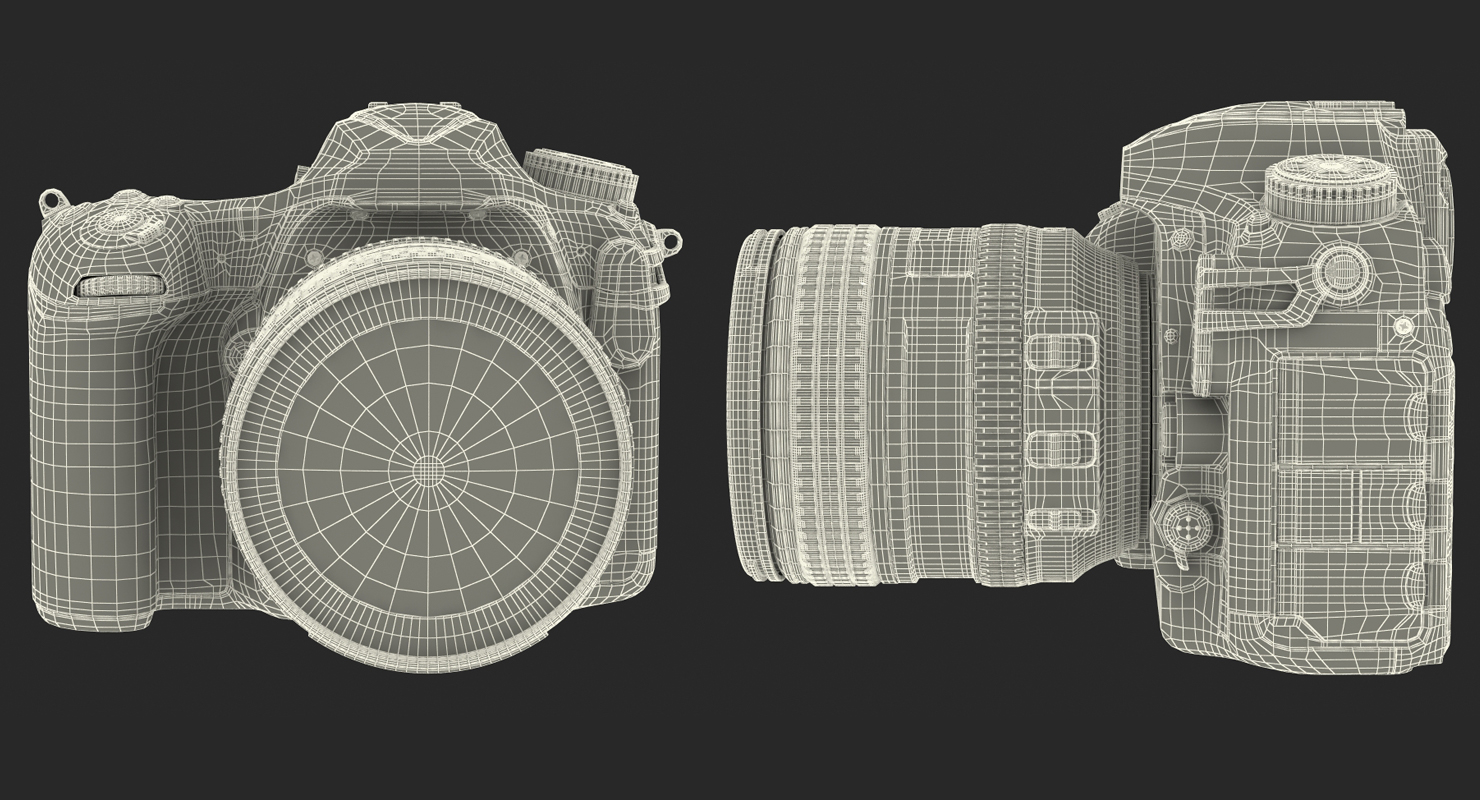 3D model Nikon D500