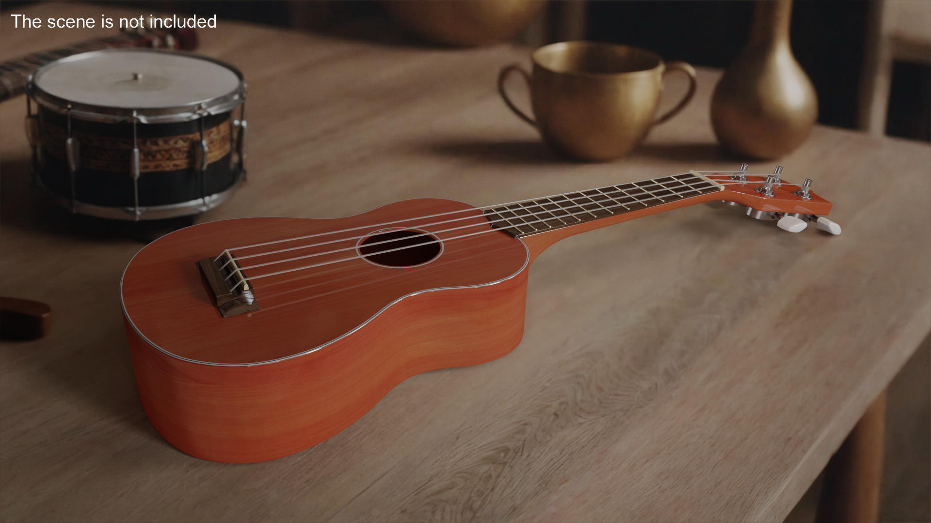 3D Acoustic Ukulele