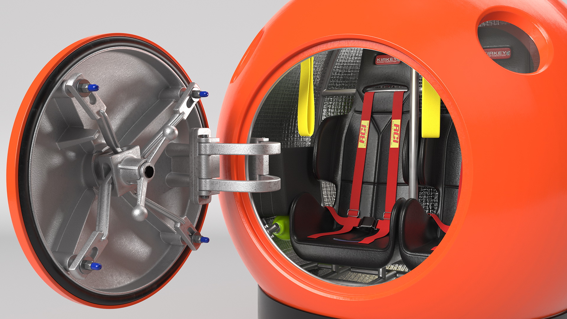 3D Tsunami Survival Capsule Rigged