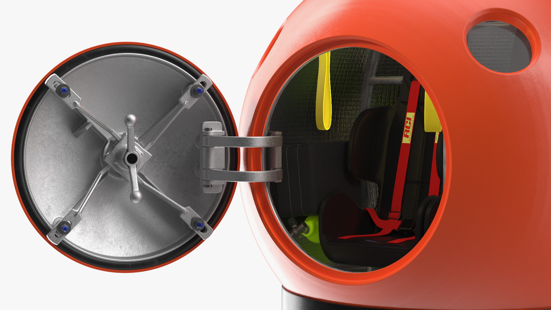 3D Tsunami Survival Capsule Rigged