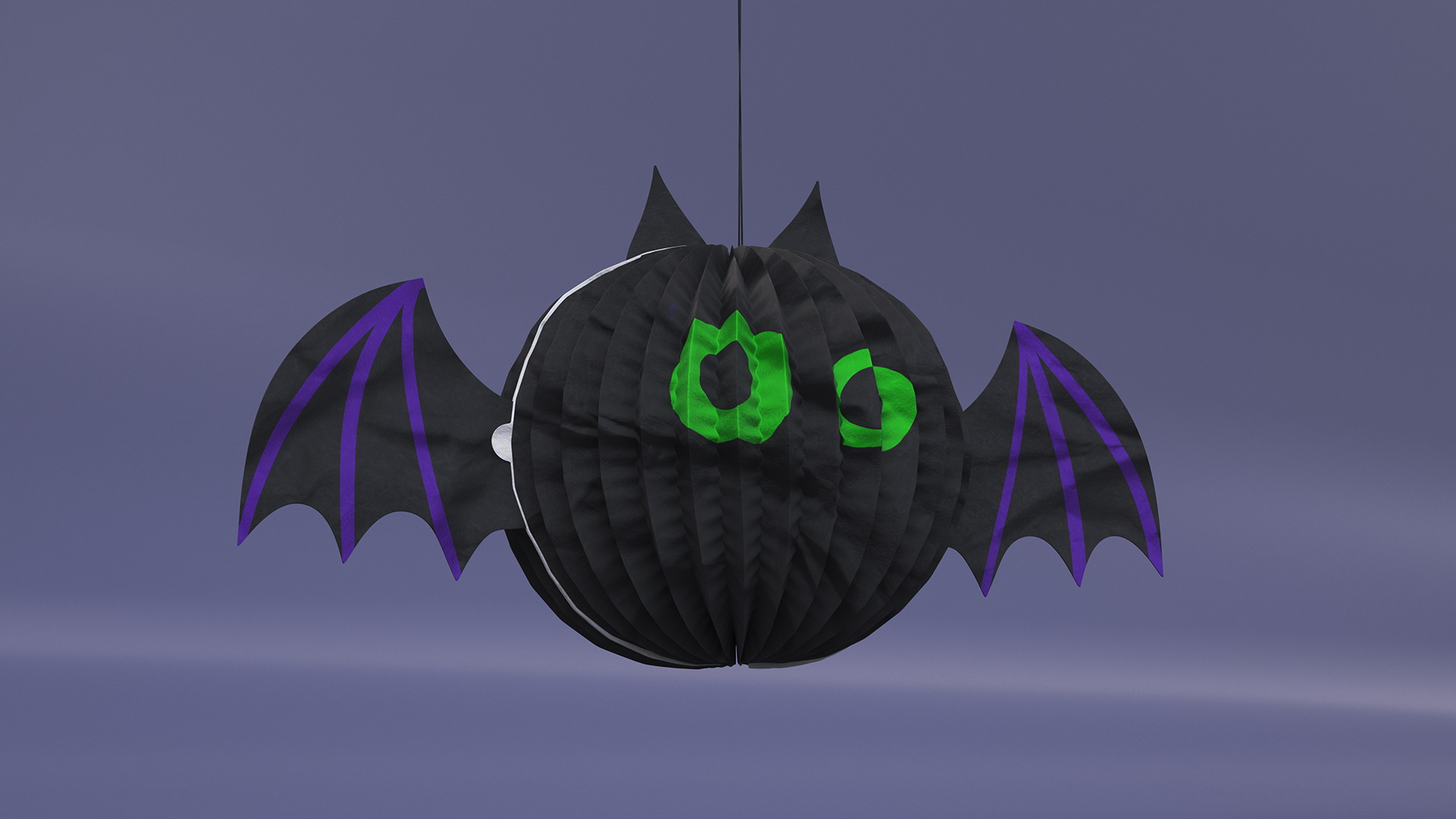 3D Halloween Bat Paper Decorations
