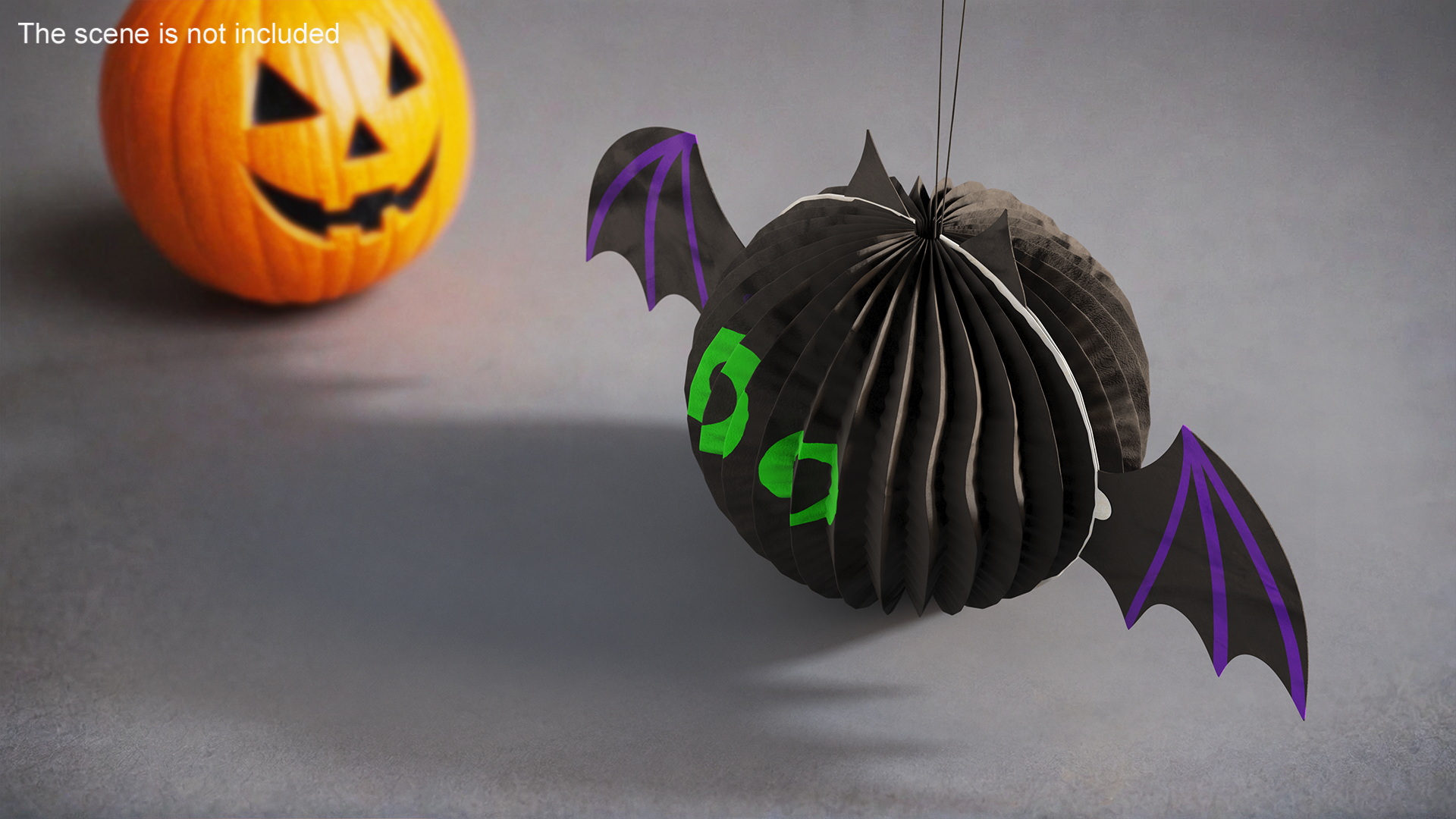 3D Halloween Bat Paper Decorations