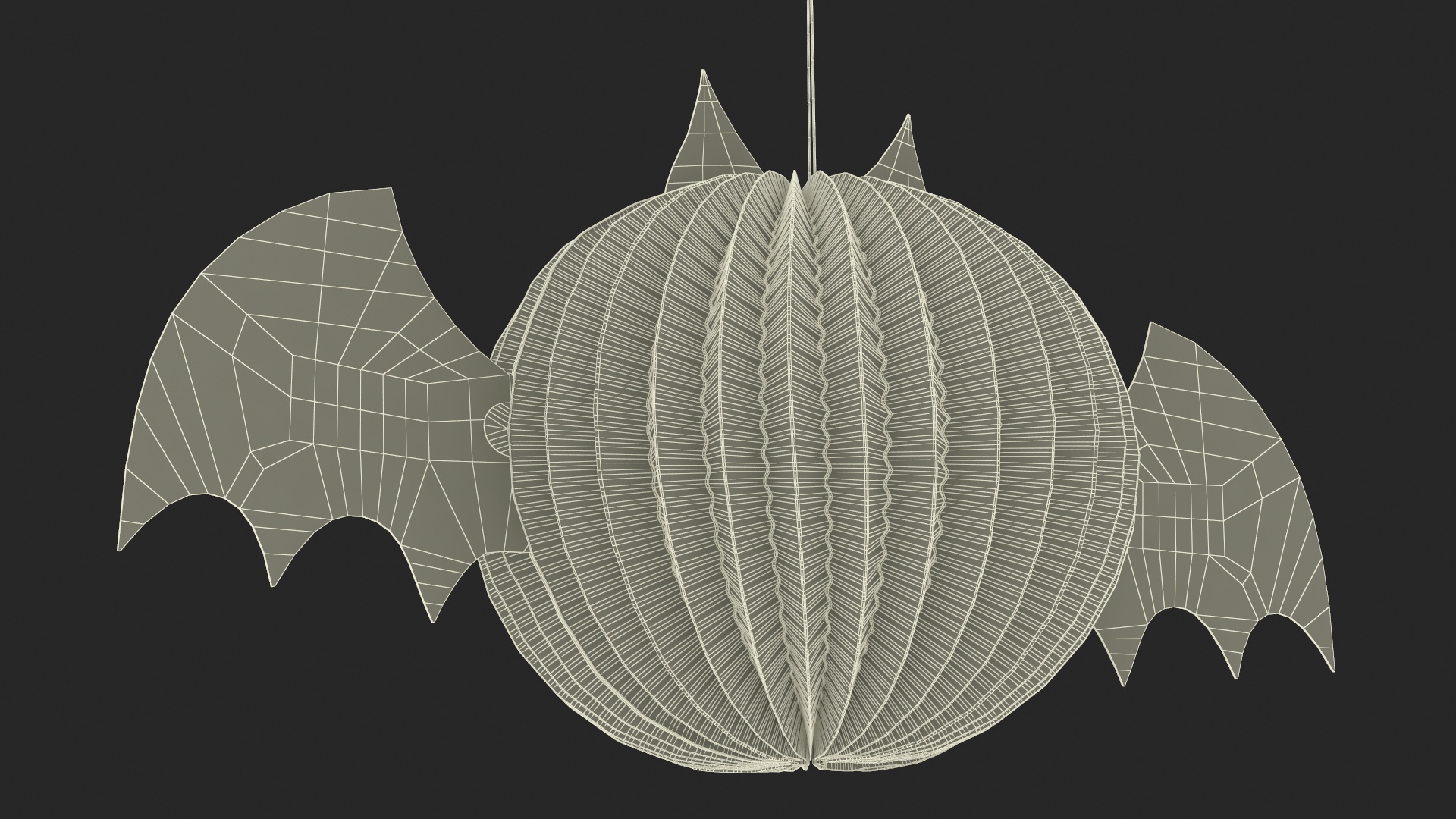 3D Halloween Bat Paper Decorations