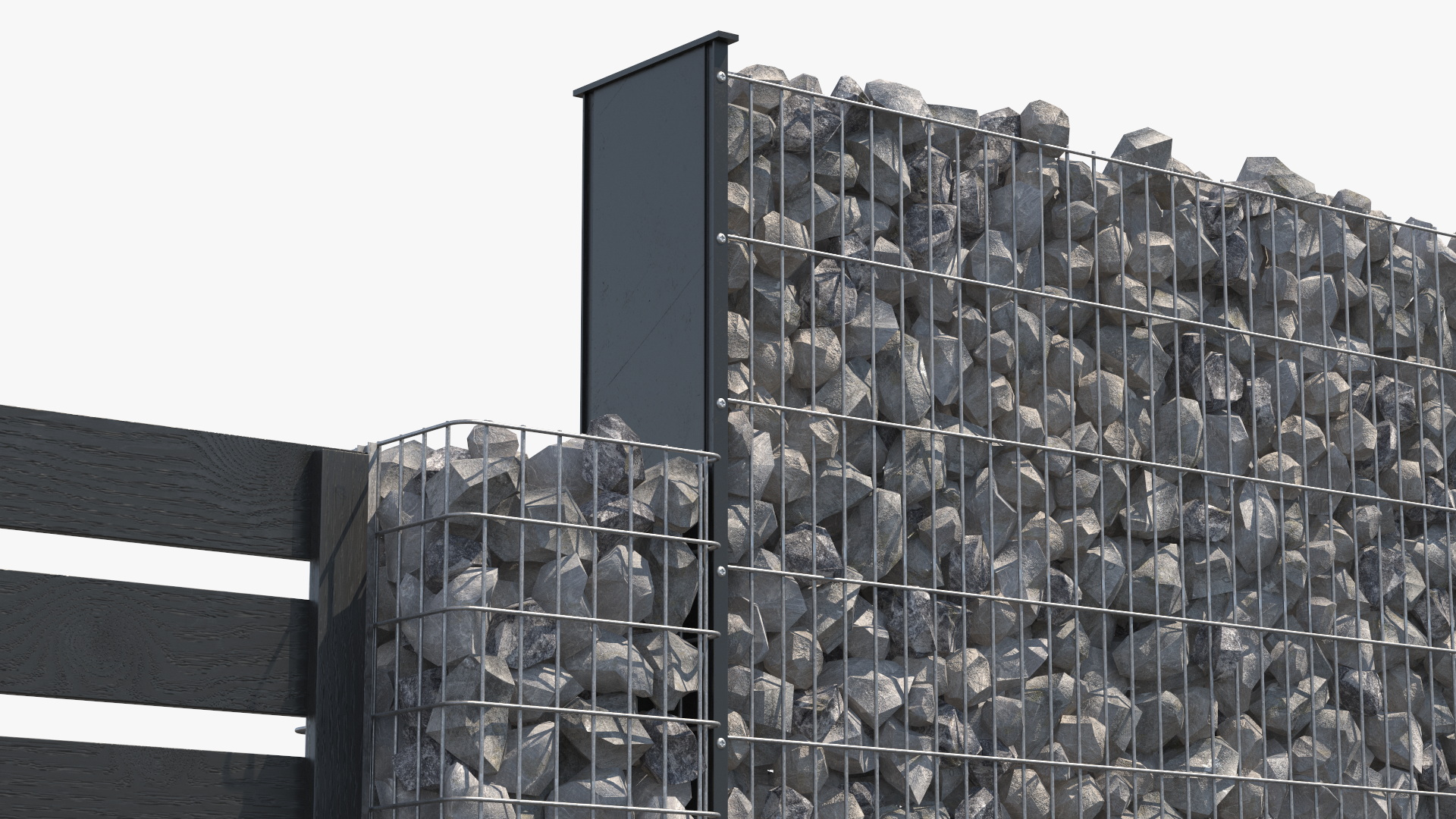Gabion Fence 3D