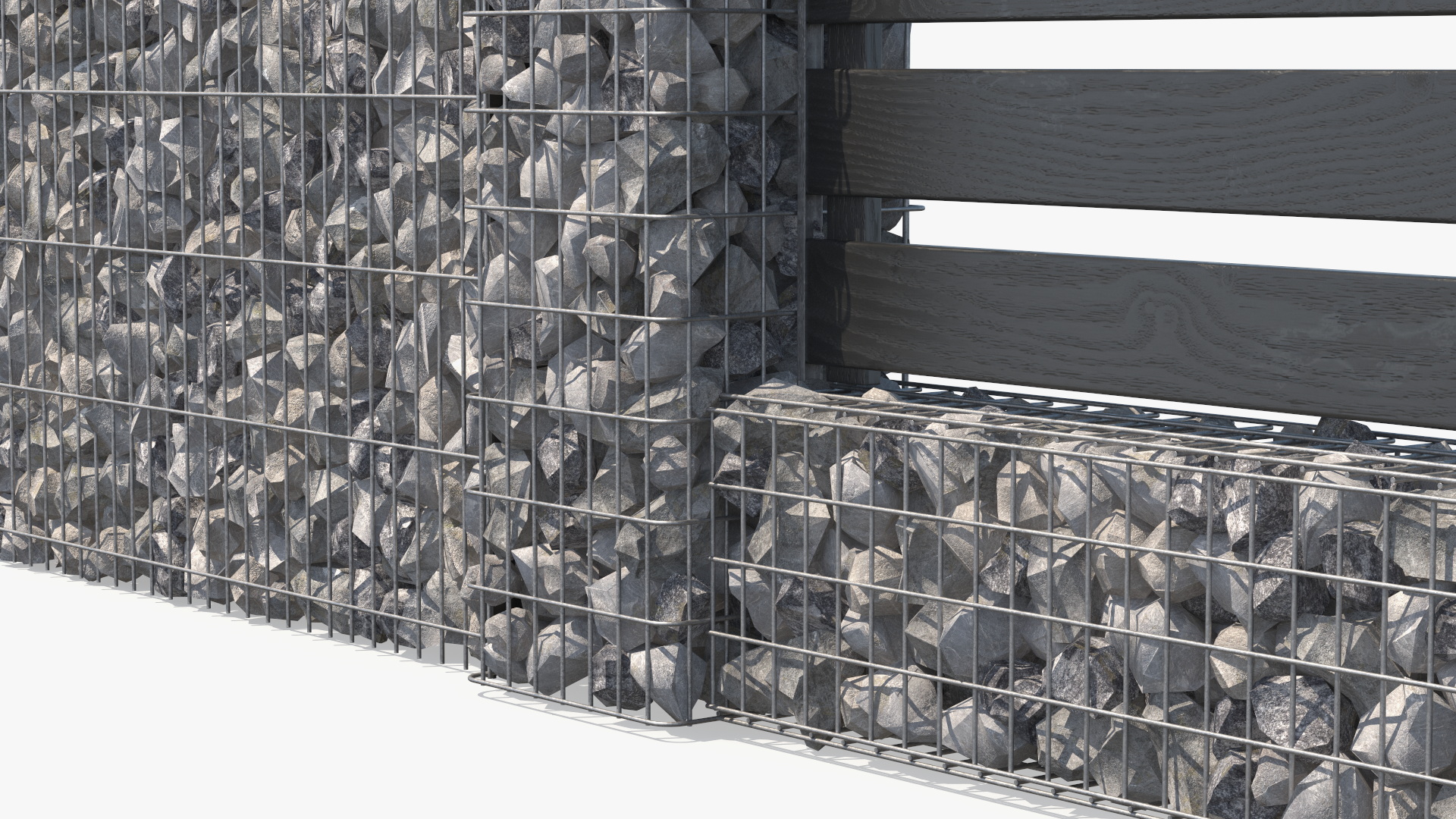 Gabion Fence 3D