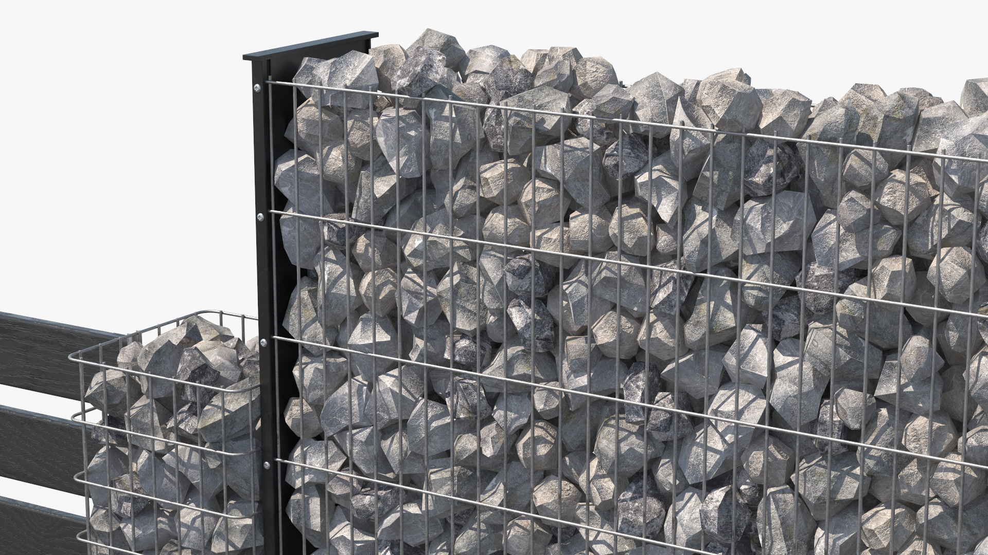 Gabion Fence 3D
