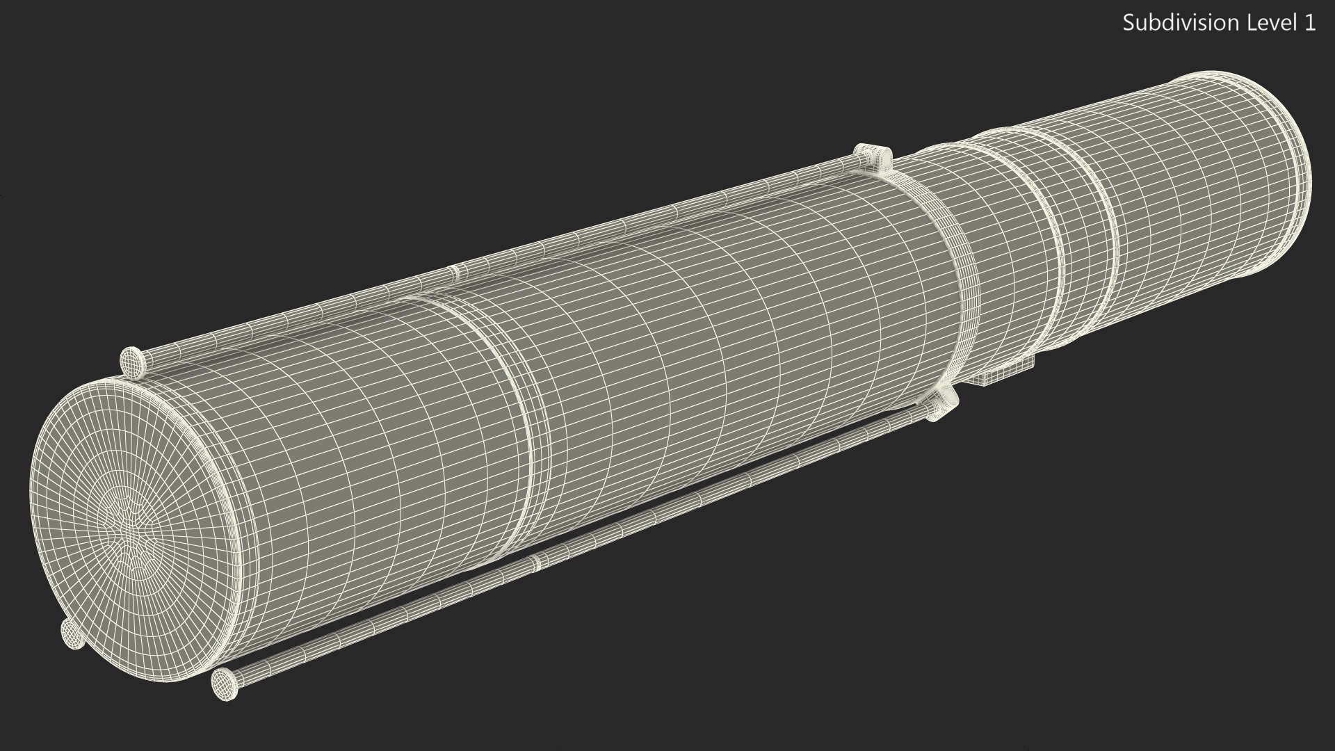 Switchblade 600 Launcher 3D model