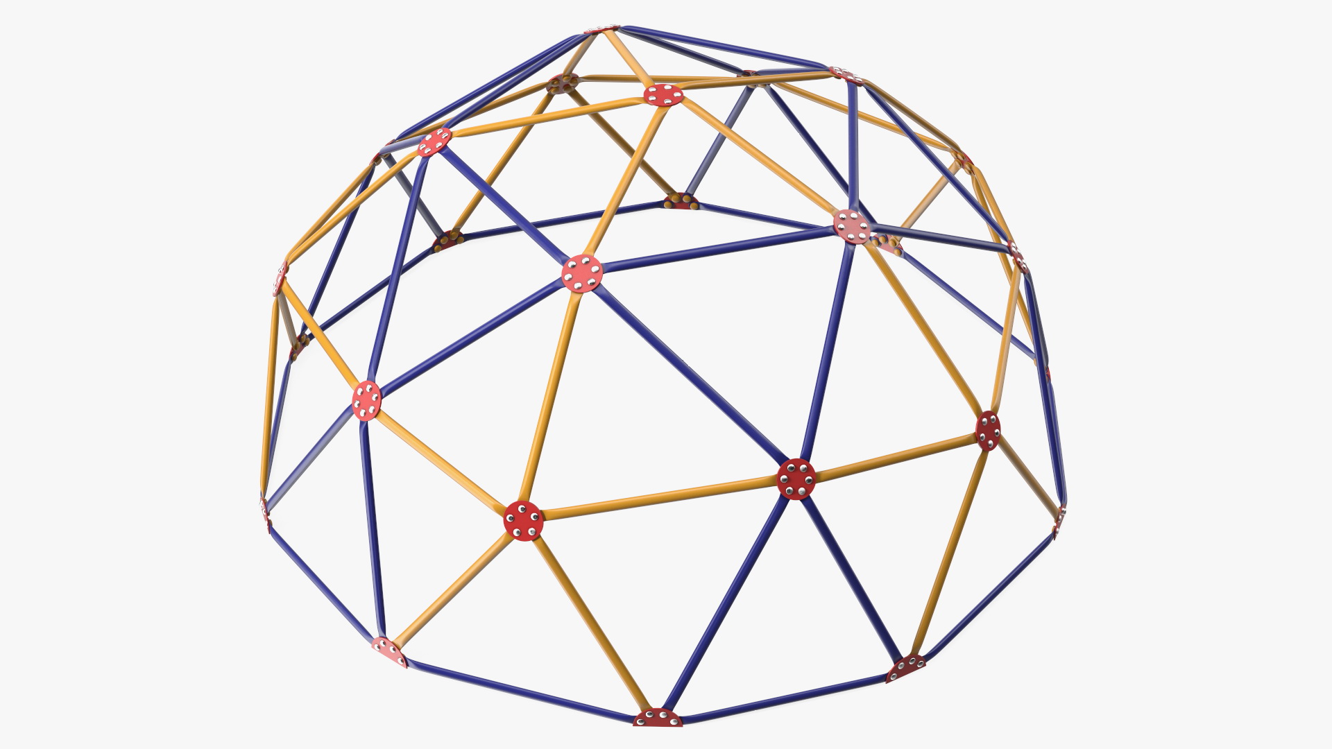 Children Playground Climbing-Dome Color 3D model