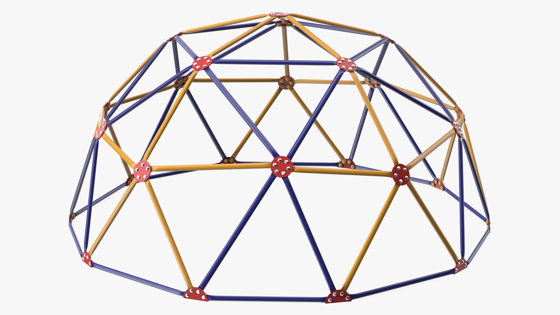 Children Playground Climbing-Dome Color 3D model