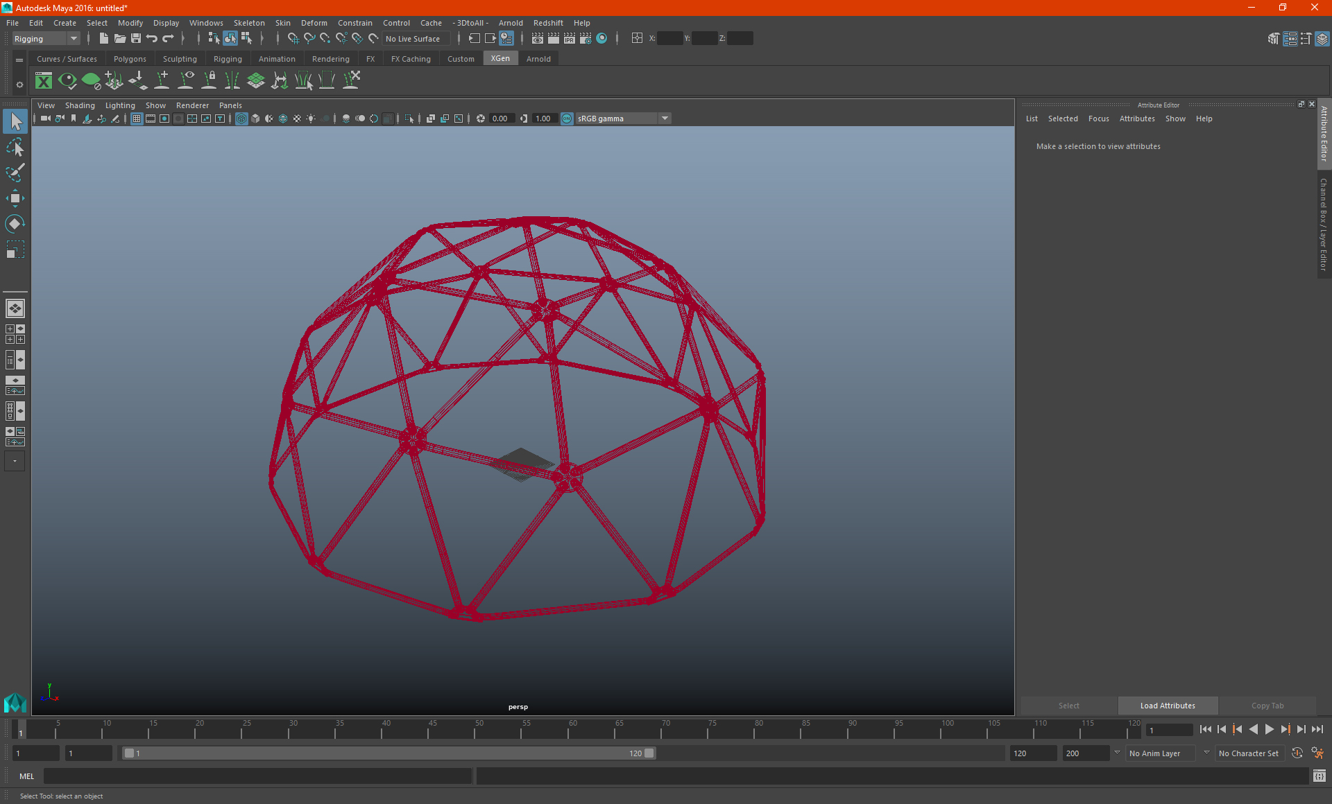 Children Playground Climbing-Dome Color 3D model