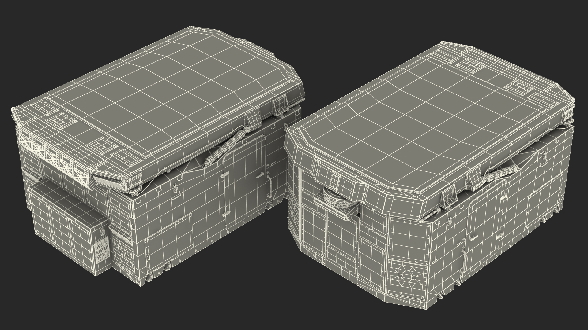 3D Camouflage S300 Flap Lid B Missile Guidance Radar Rigged