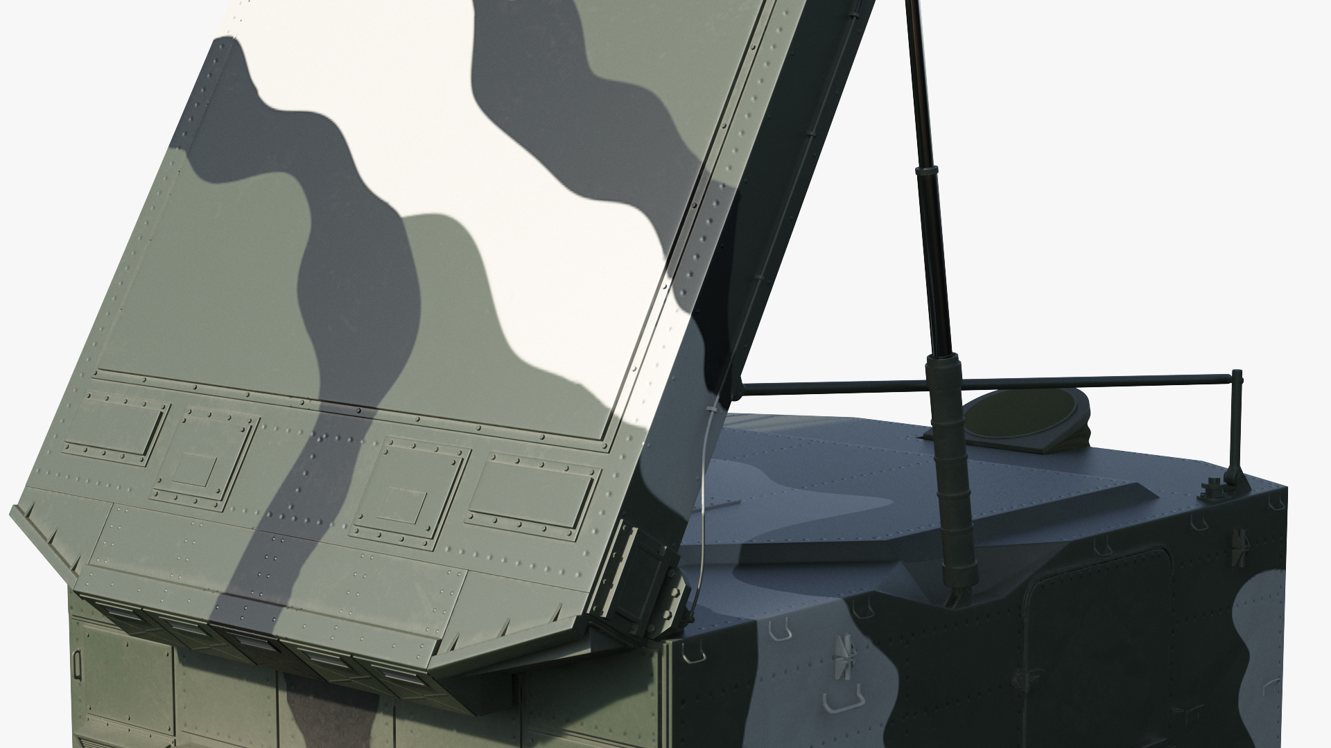 3D Camouflage S300 Flap Lid B Missile Guidance Radar Rigged
