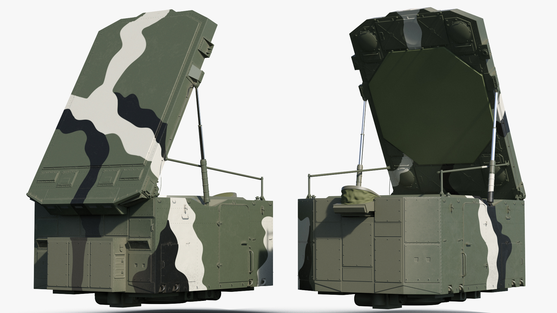 3D Camouflage S300 Flap Lid B Missile Guidance Radar Rigged