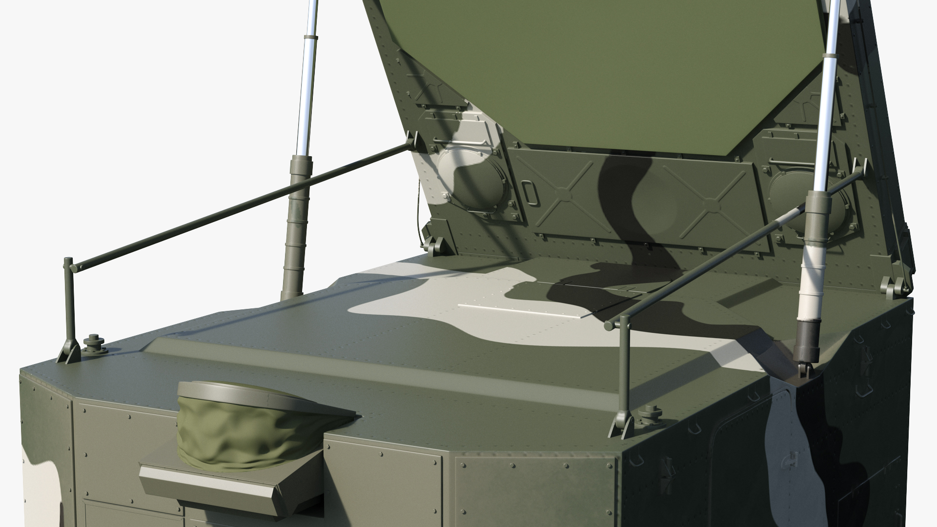 3D Camouflage S300 Flap Lid B Missile Guidance Radar Rigged