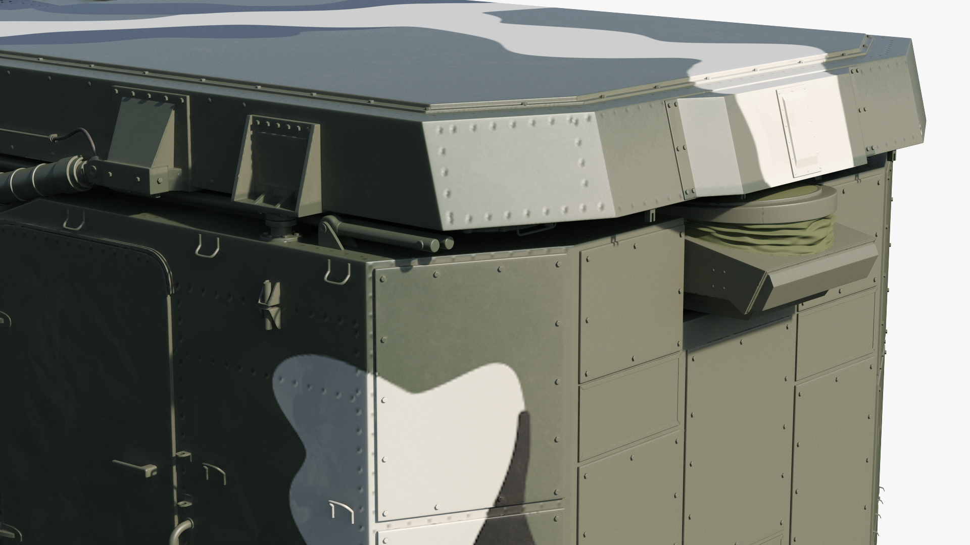 3D Camouflage S300 Flap Lid B Missile Guidance Radar Rigged