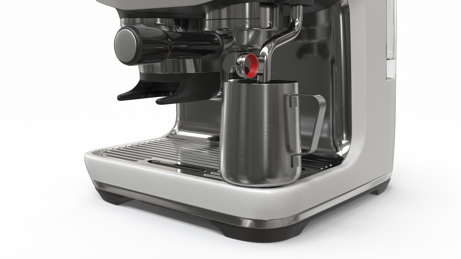 3D model Espresso Brewing Set with Coffee Machine