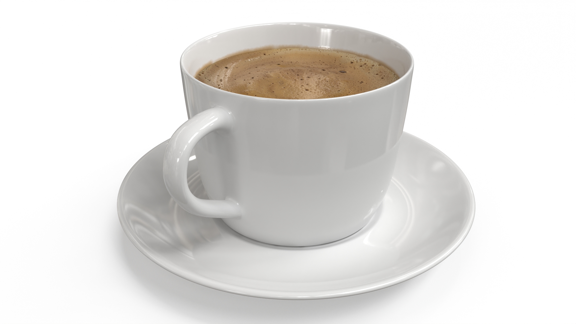 3D model Espresso Brewing Set with Coffee Machine
