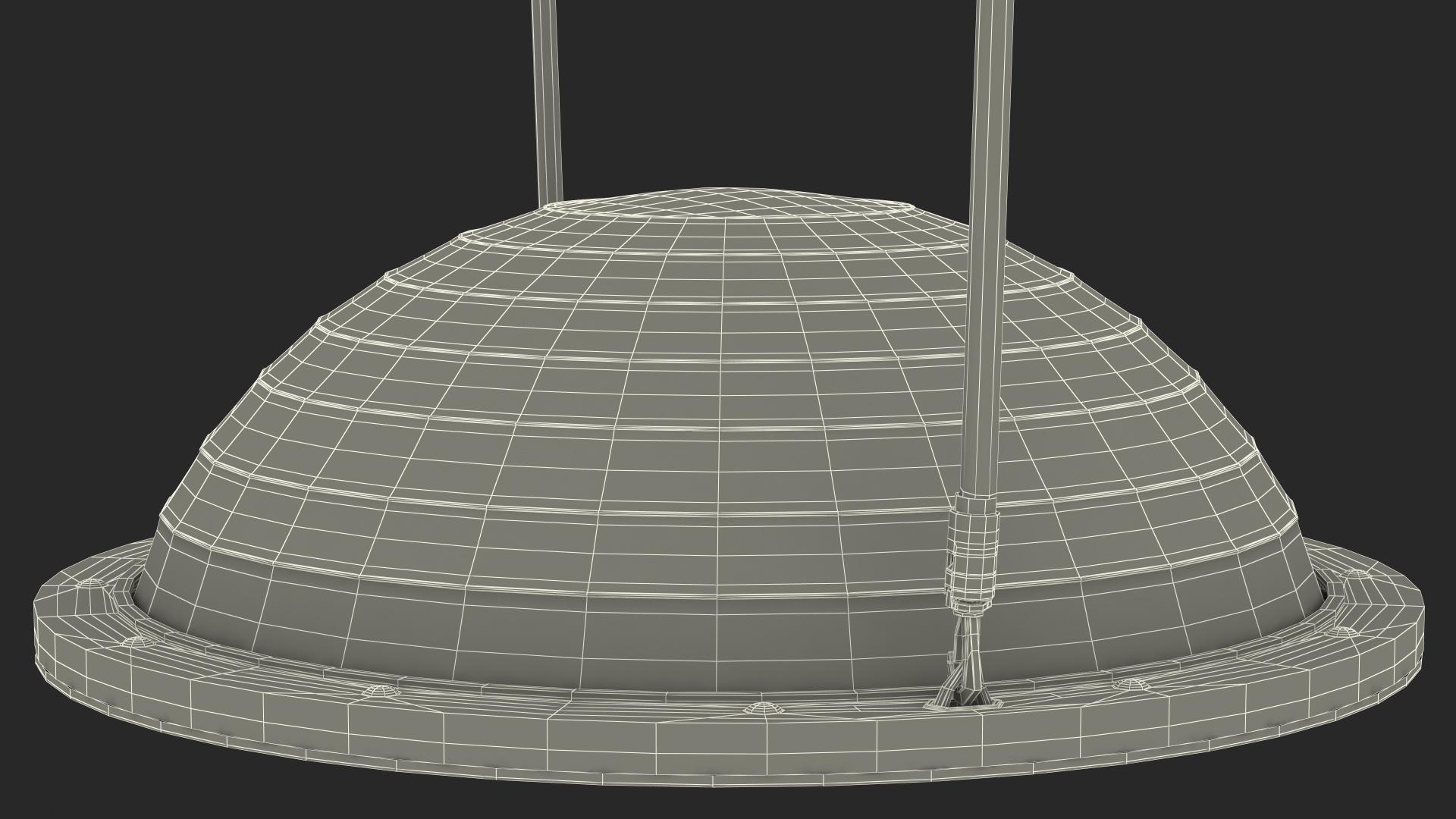 Home Half Dome Balance Ball 3D