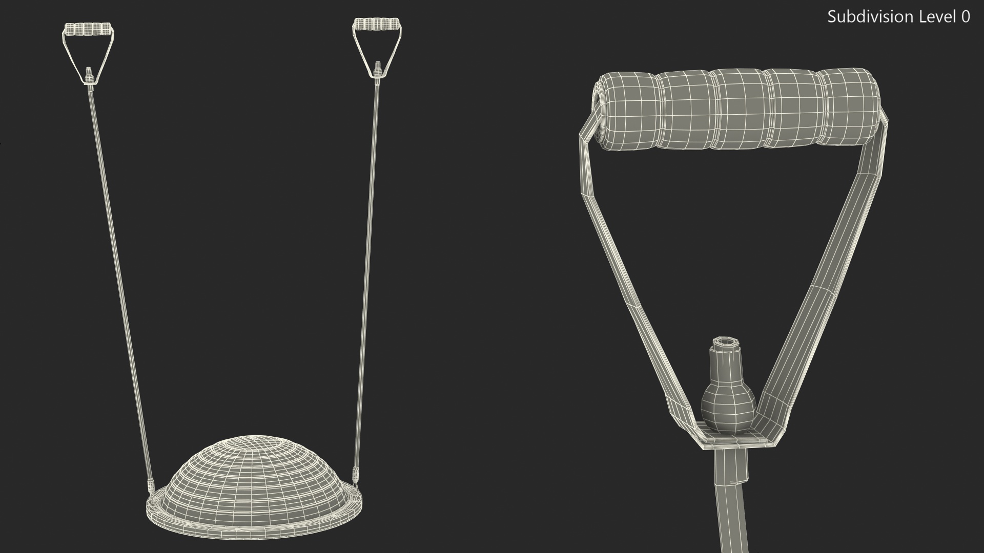 Home Half Dome Balance Ball 3D