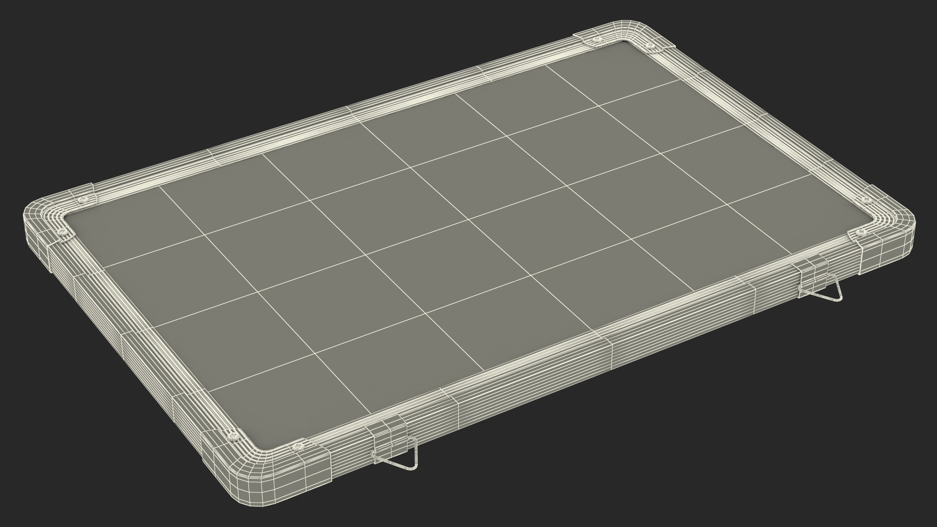 Wall-Mounted Coaching Board for Hockey Fur 3D