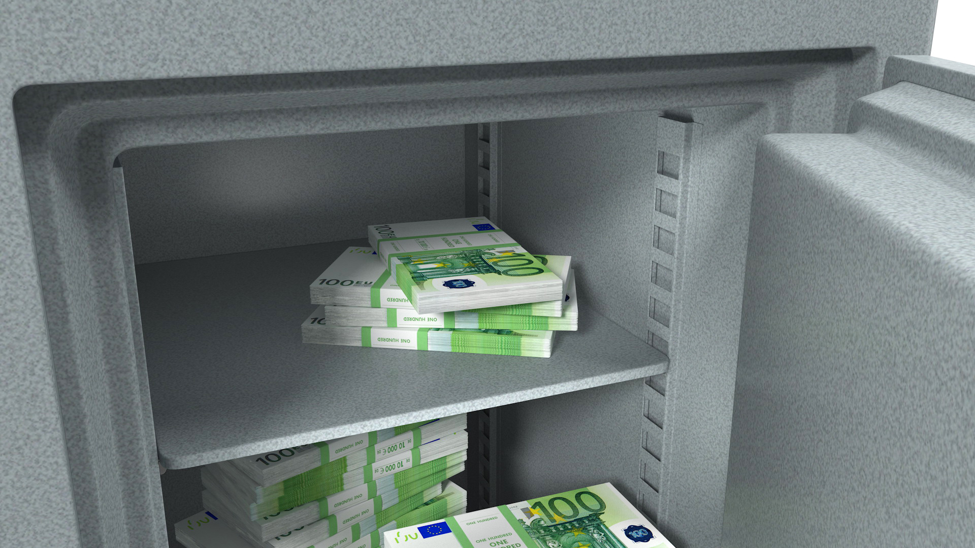 3D Thief Robbing Safe model