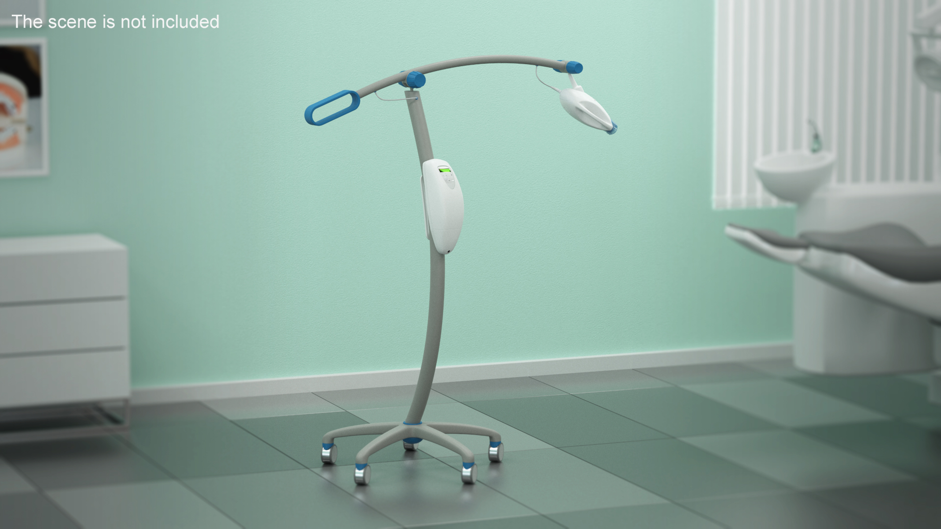 3D Dental Whitening Lamp Bleaching Accelerator model