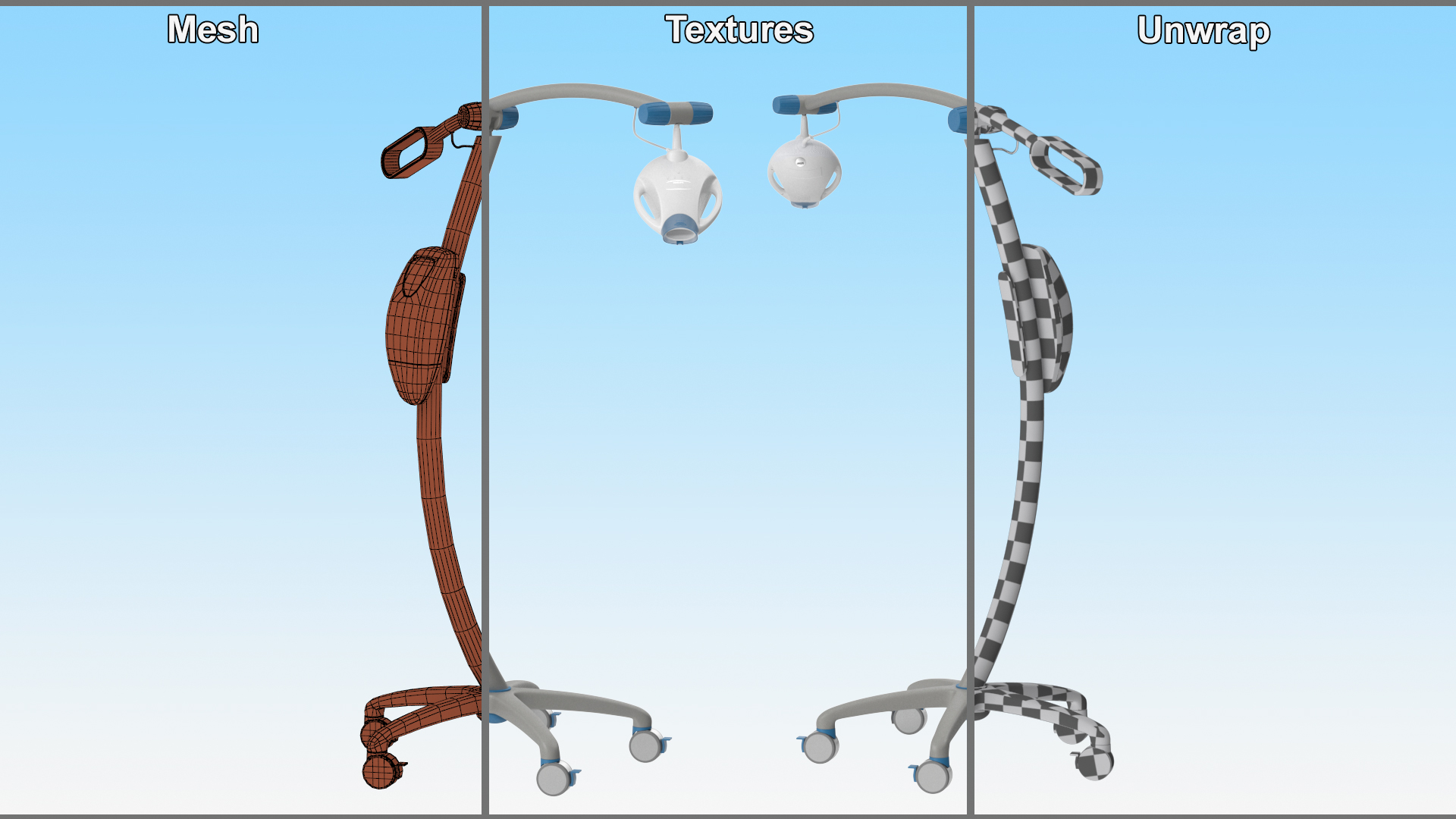 3D Dental Whitening Lamp Bleaching Accelerator model