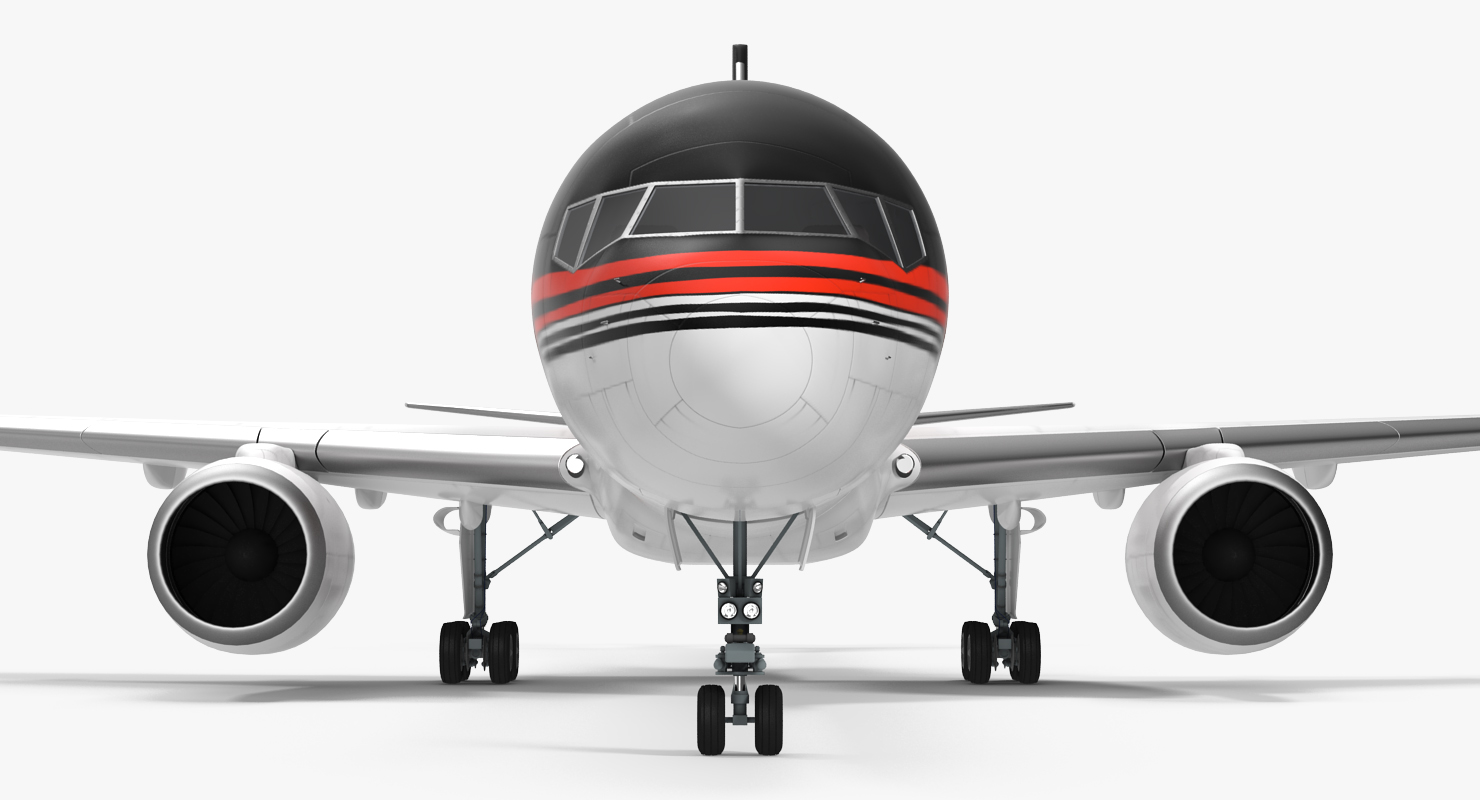 Donald Trumps Private Boeing 757 Rigged 3D model