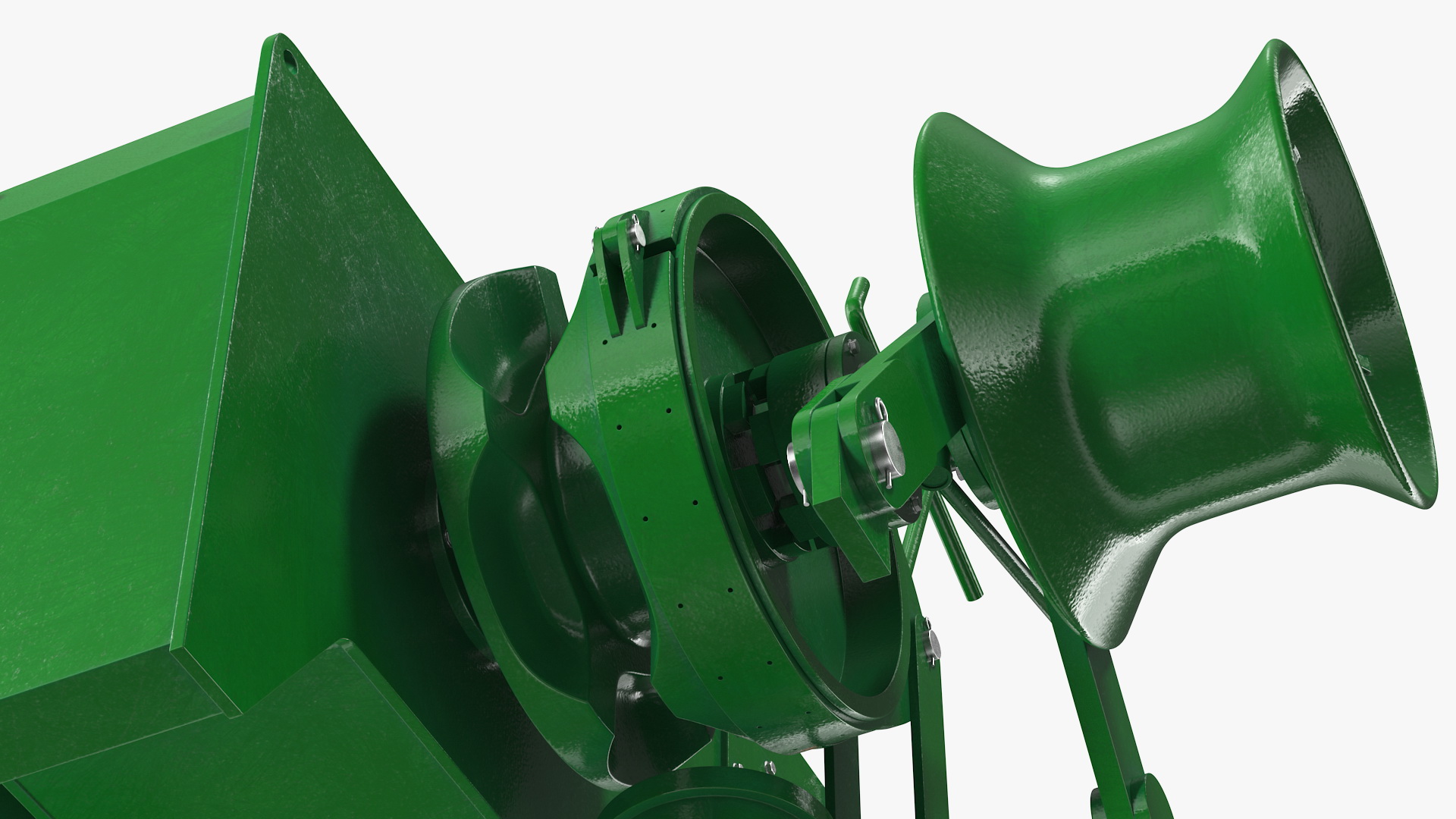Marine Hydraulic Anchor Windlass Mechanism 3D