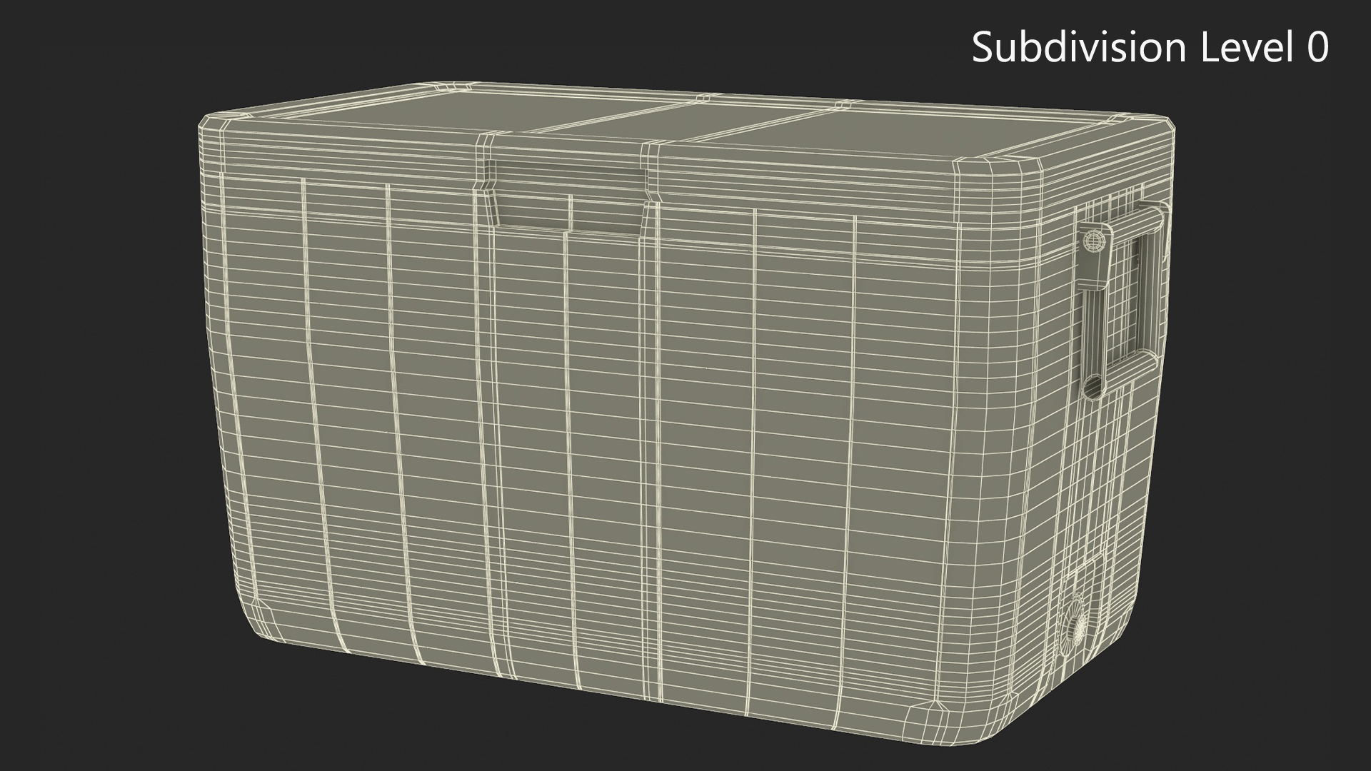 Ice Cooler Box 3D model