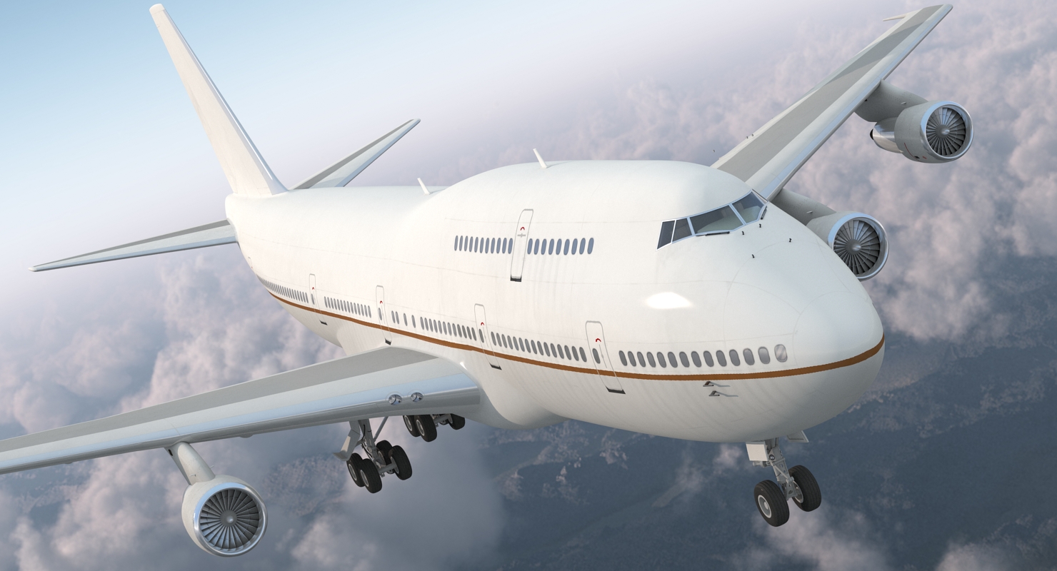 Boeing 747 300 Generic 3D