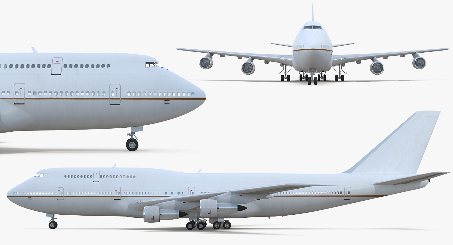 Boeing 747 300 Generic 3D