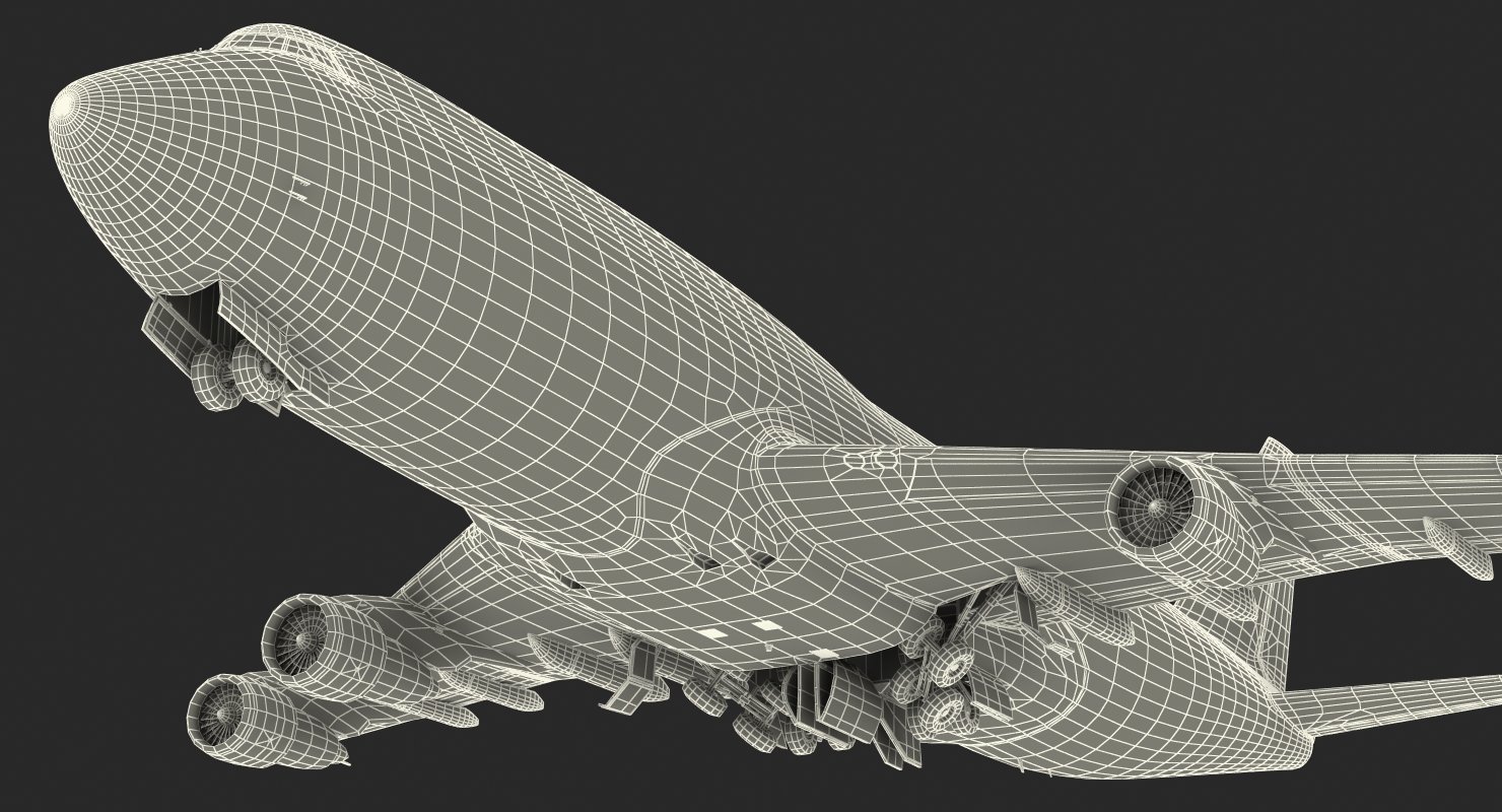 Boeing 747 300 Generic 3D