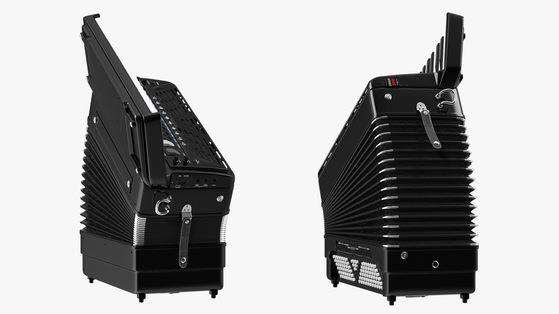 Accordion Electronic Musical Instrument 3D model