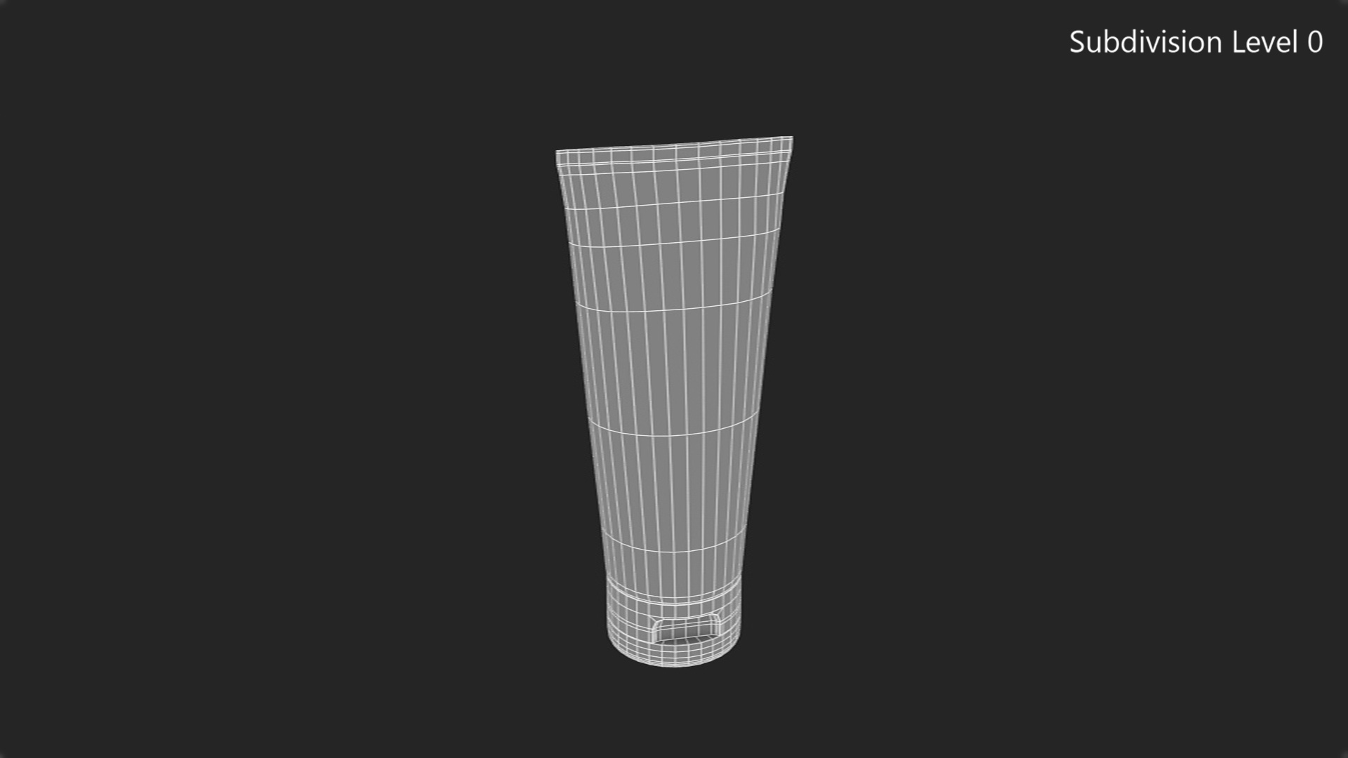 3D Shaving Gel Tube