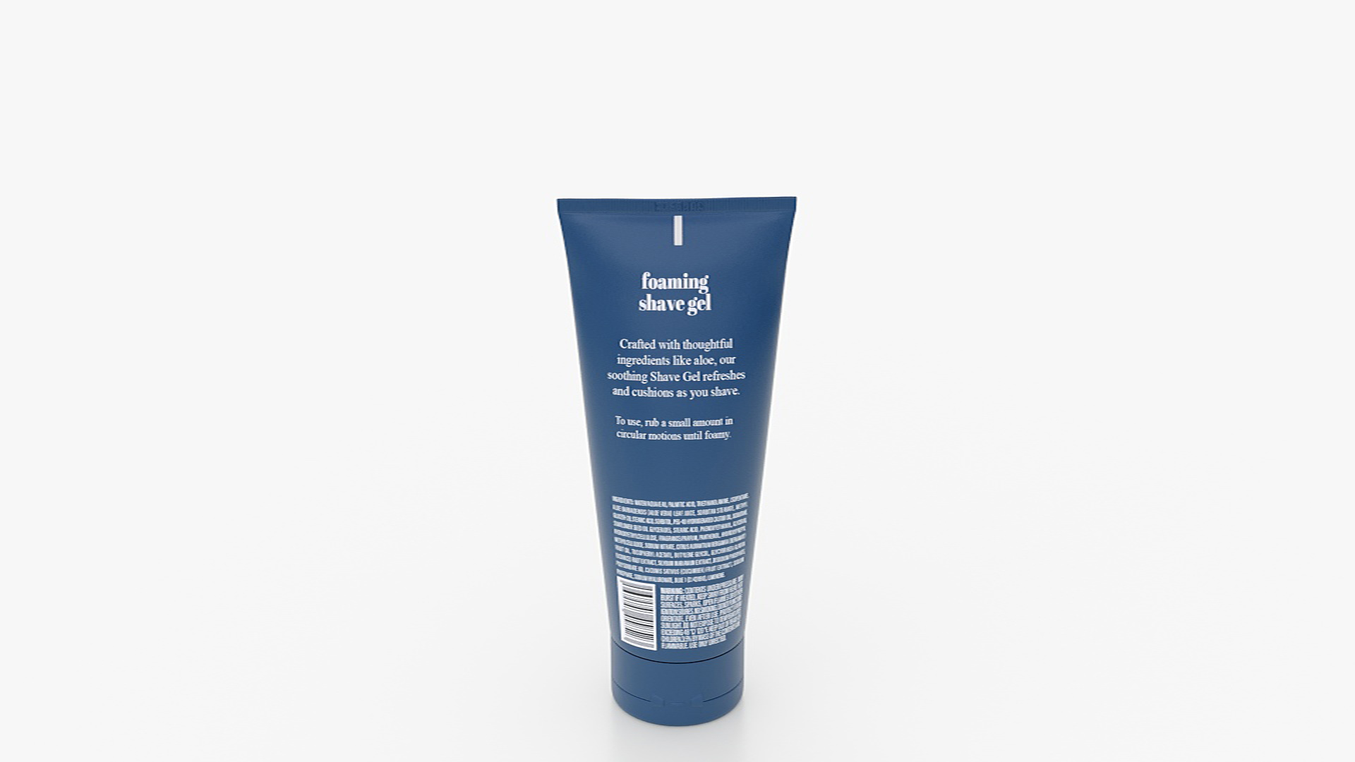 3D Shaving Gel Tube