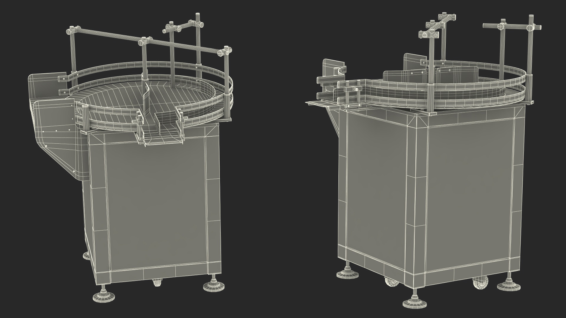 Roller Feeding Machine 3D