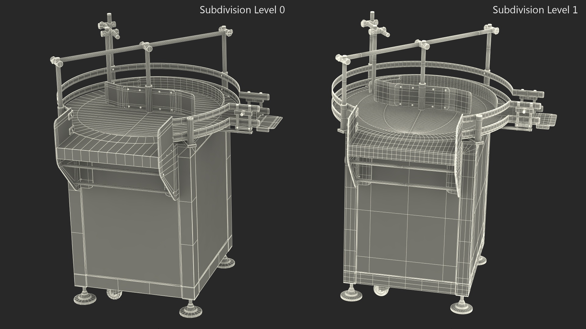 Roller Feeding Machine 3D