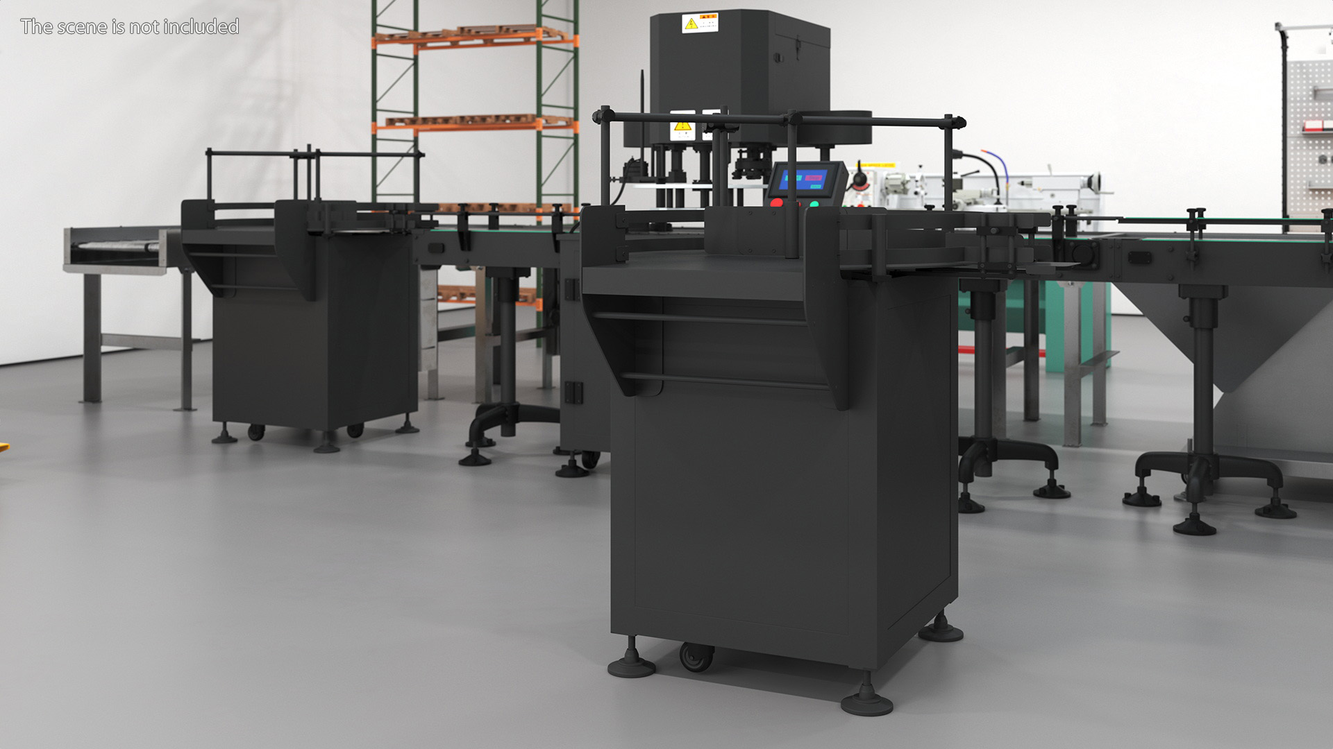 Roller Feeding Machine 3D
