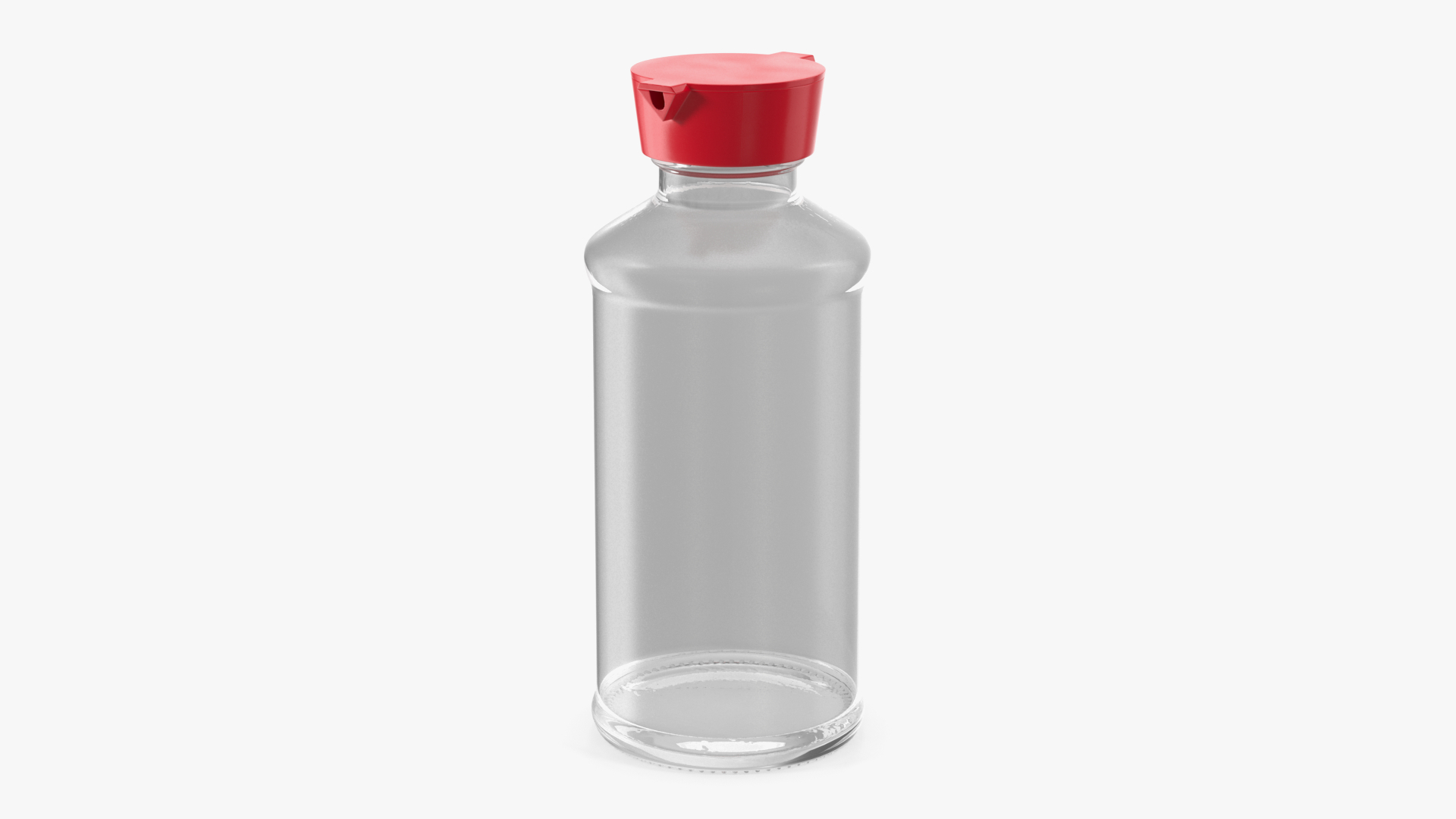 3D Sauce Bottle with Dispenser Empty model
