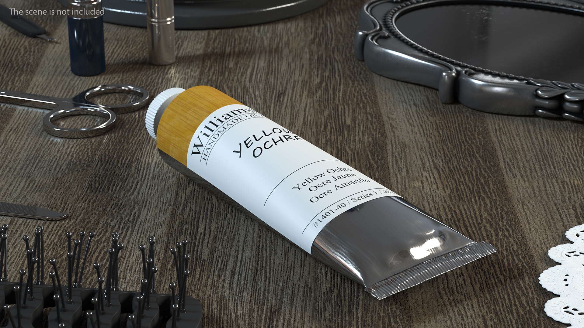 3D Williamsburg Handmade Oil Paints Set