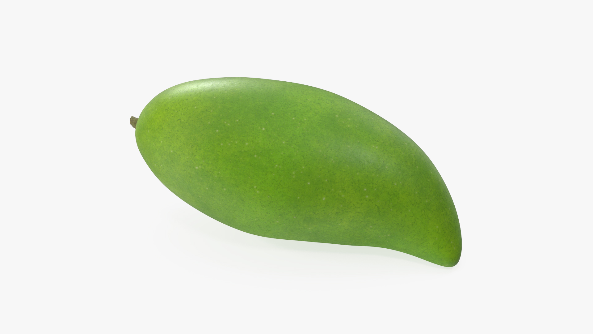3D Long Green Mango