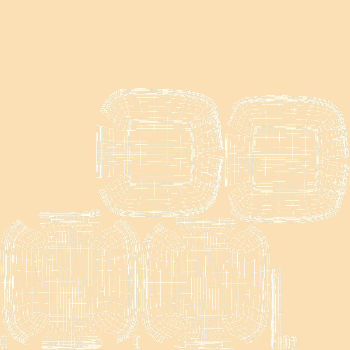 3D Bagasse Food Box