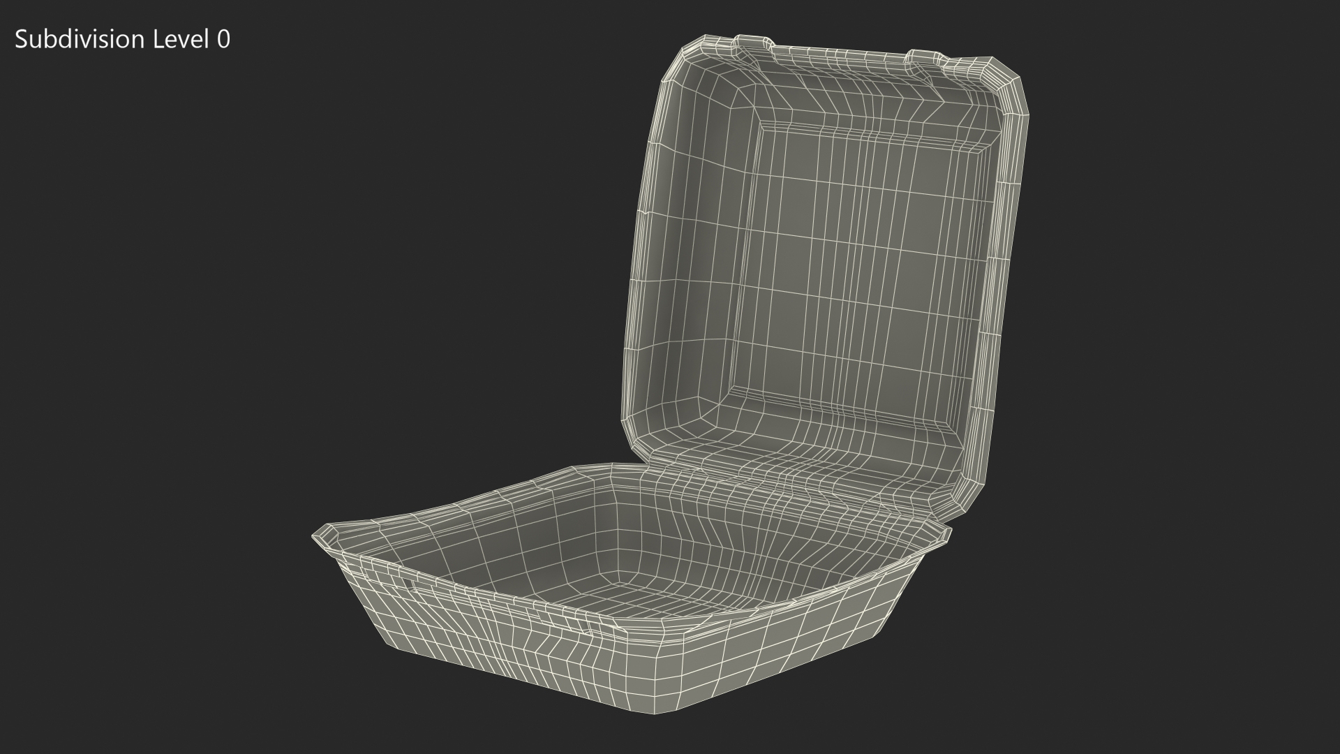 3D Bagasse Food Box
