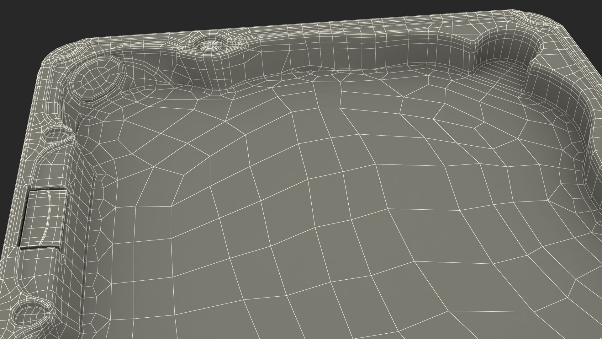 3D Hot Tub with Water model