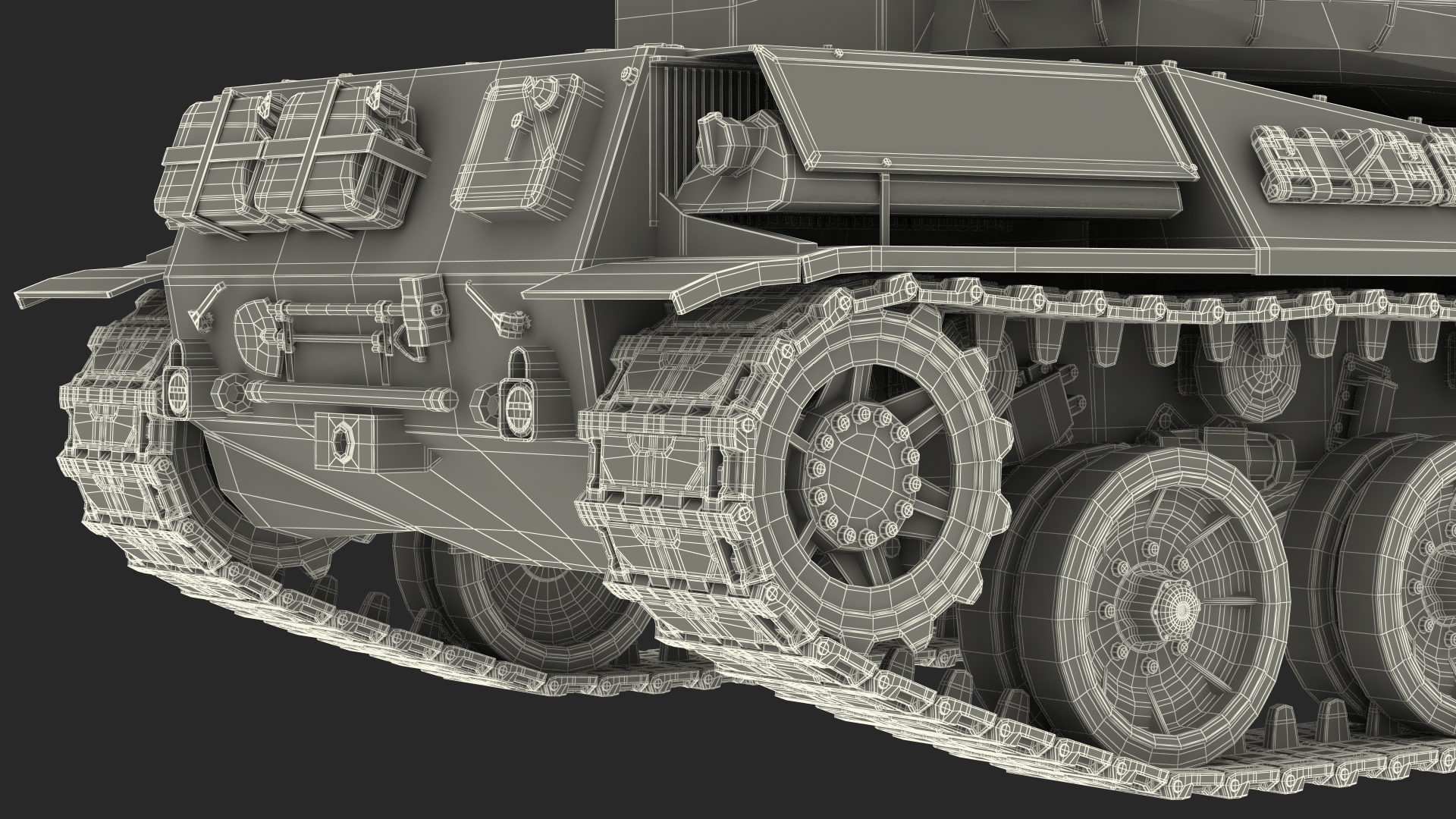 3D French AMX-30 model