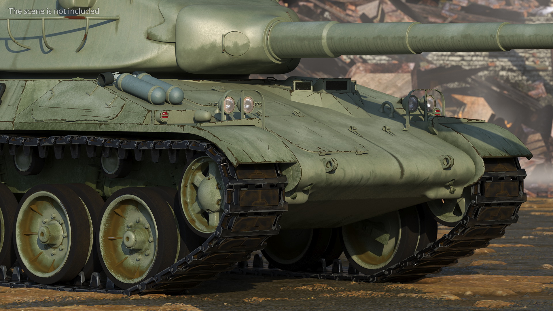 3D French AMX-30 model