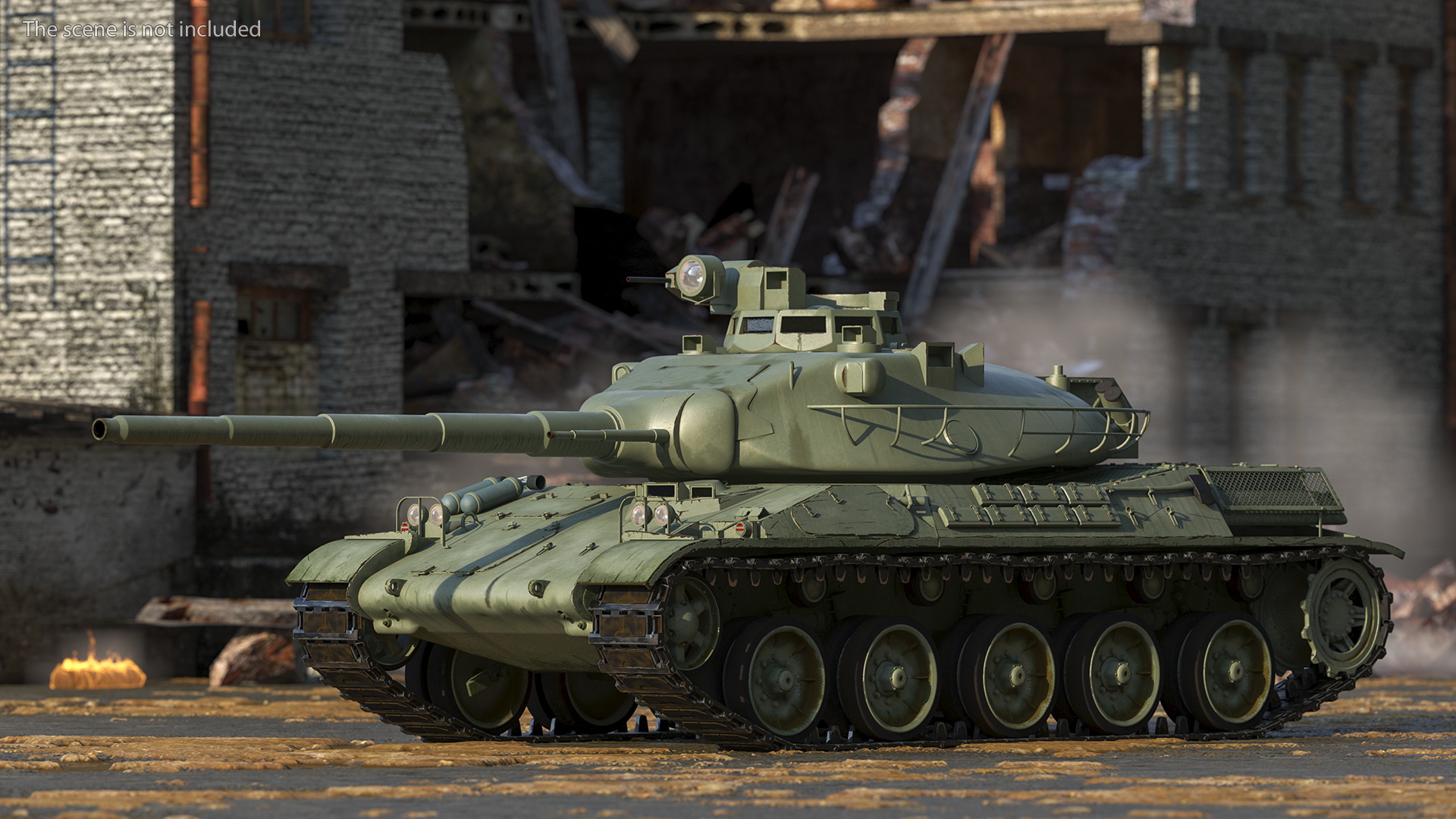3D French AMX-30 model