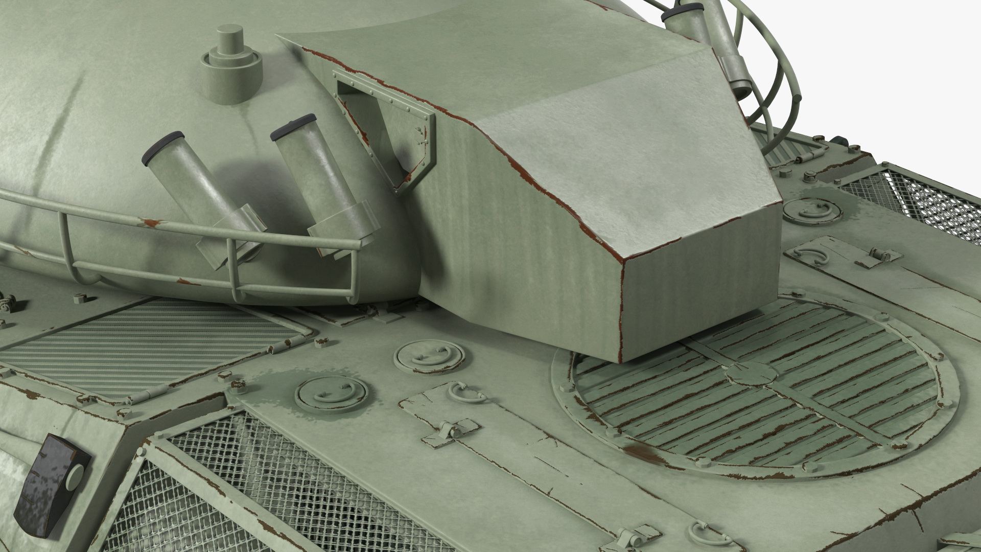 3D French AMX-30 model